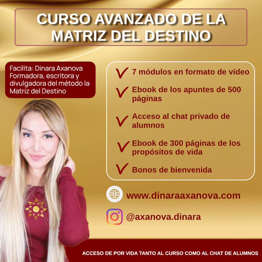 Curso avanzado de la matriz del destino