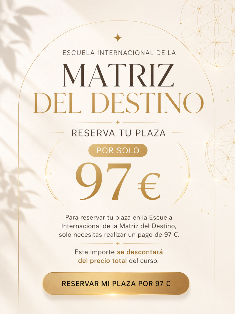 Reserva da plaza en la Escuela Internacional de la Matriz del Destino